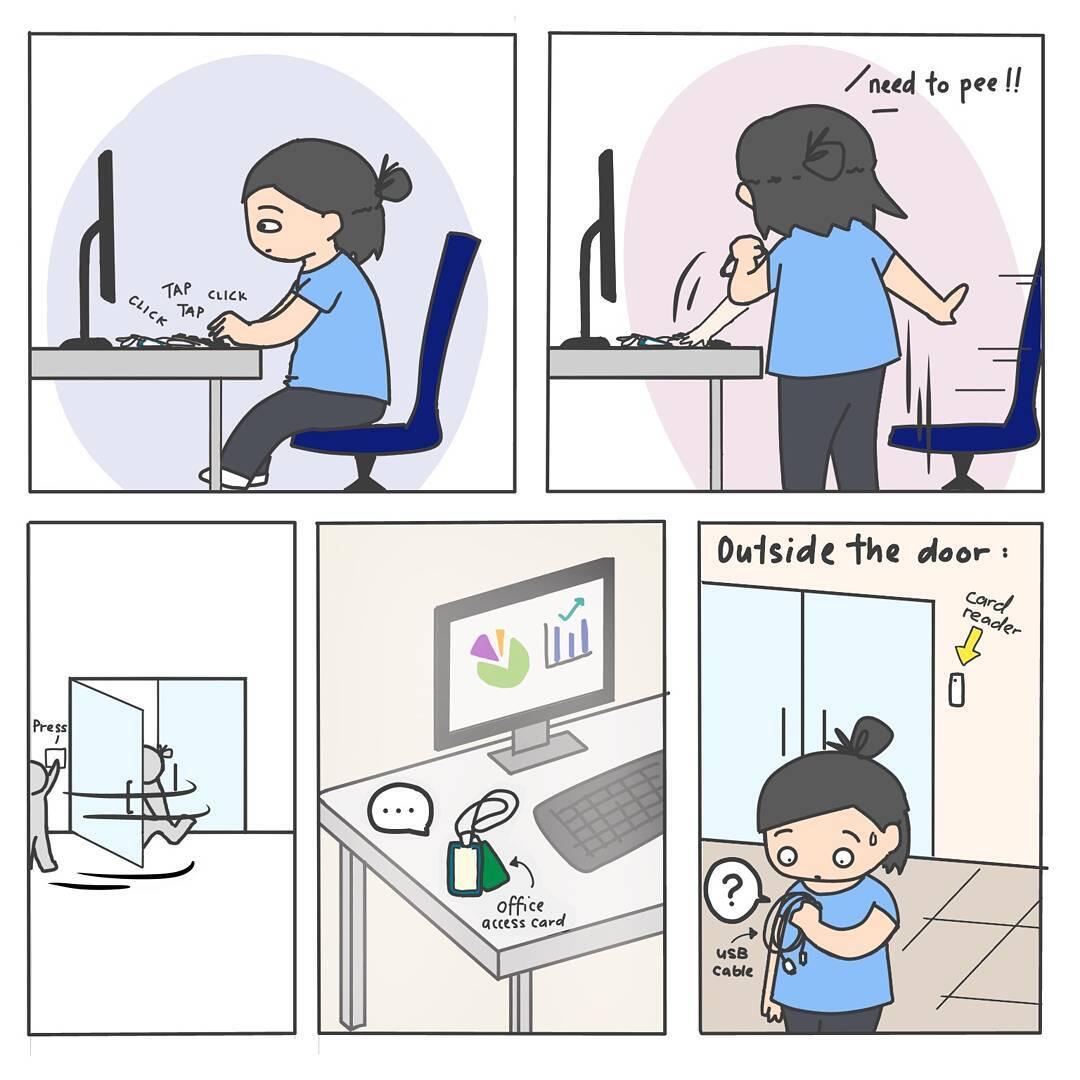 14 Ilustrasi Jenaka Ini Gambarkan Problem Sehari-hari Semua Orang