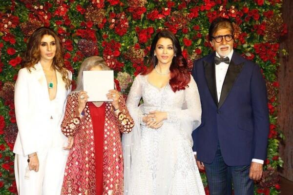 Inilah 15 Foto Artis yang Hadir saat Resepsi Deepika - Ranveer