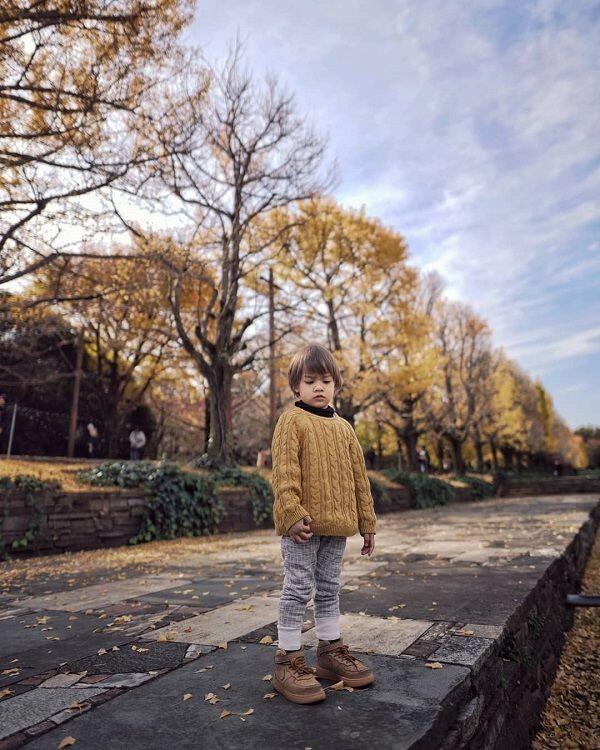 Balita Kece! 10 Penampilan Bjorka yang Makin Stylish Bak Model Cilik