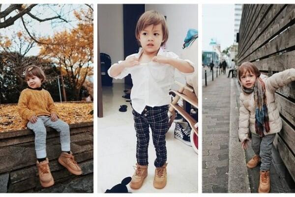 Balita Kece! 10 Penampilan Bjorka yang Makin Stylish Bak Model Cilik