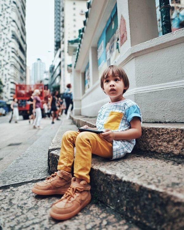 Balita Kece! 10 Penampilan Bjorka yang Makin Stylish Bak Model Cilik