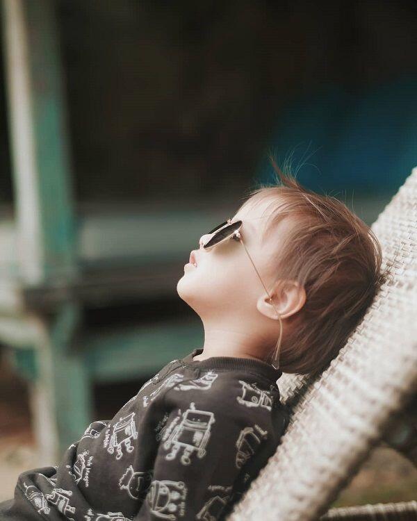 Balita Kece! 10 Penampilan Bjorka yang Makin Stylish Bak Model Cilik
