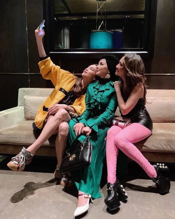 10 Pesona Bunga Citra Lestari Hadiri Acara Gucci di Shanghai, Fancy!