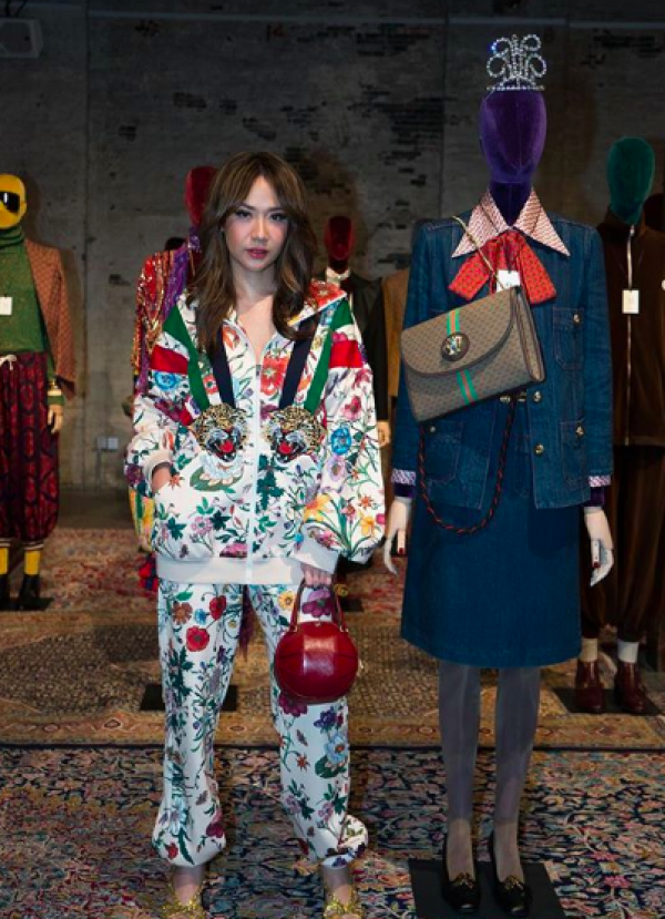 10 Pesona Bunga Citra Lestari Hadiri Acara Gucci di Shanghai, Fancy!