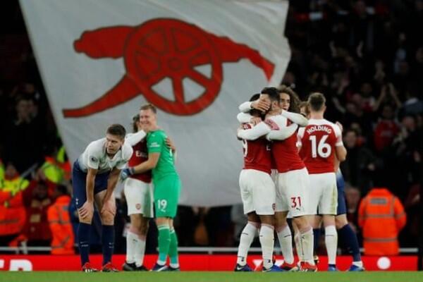 Menangkan Derby London Utara, Arsenal Masuk Posisi 4 Besar EPL