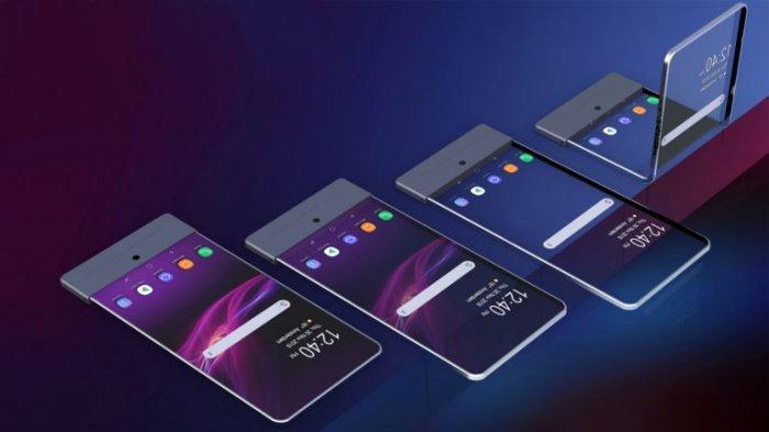 Gak Mau Ketinggalan, Sony Rilis Desain Smartphone Lipat!