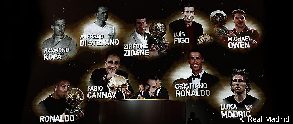 Perebut Bola Emas Real Madrid