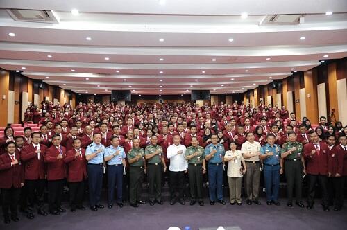 Mahasiswa Unhan Harus Berkomitmen Wujudkan Pertahanan Negara Tangguh