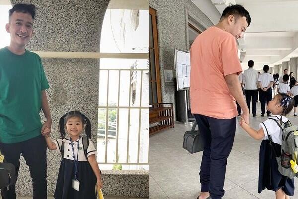 Gemas Banget, 10 Momen Manis Ruben Onsu Antar Thalia Sekolah