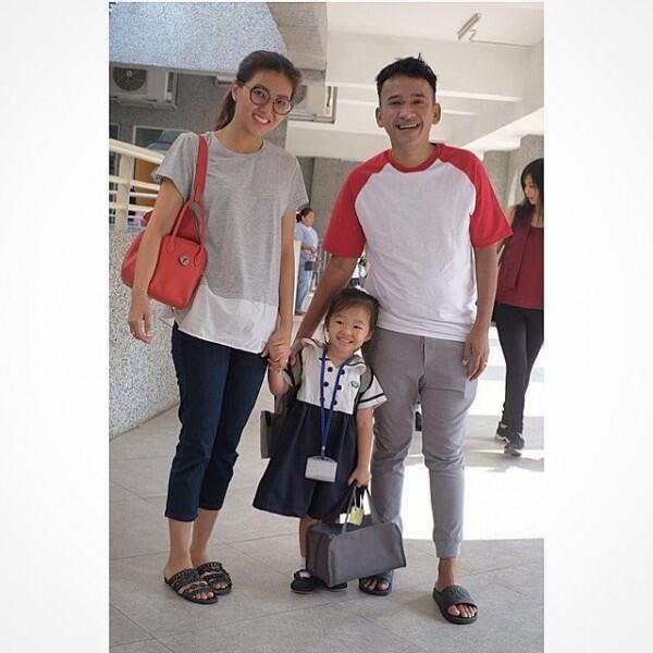 Gemas Banget, 10 Momen Manis Ruben Onsu Antar Thalia Sekolah