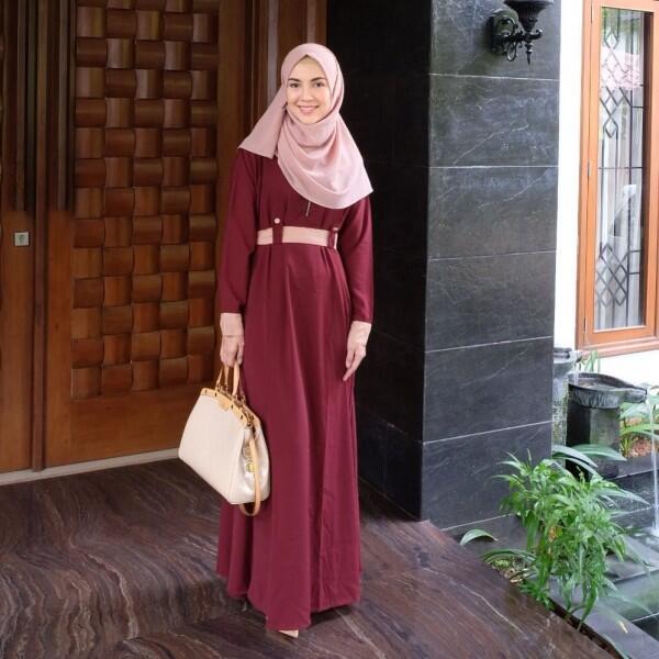 10 Inspirasi Fashion Hijab Elegan ala Ratna Galih, Gampang Disontek!