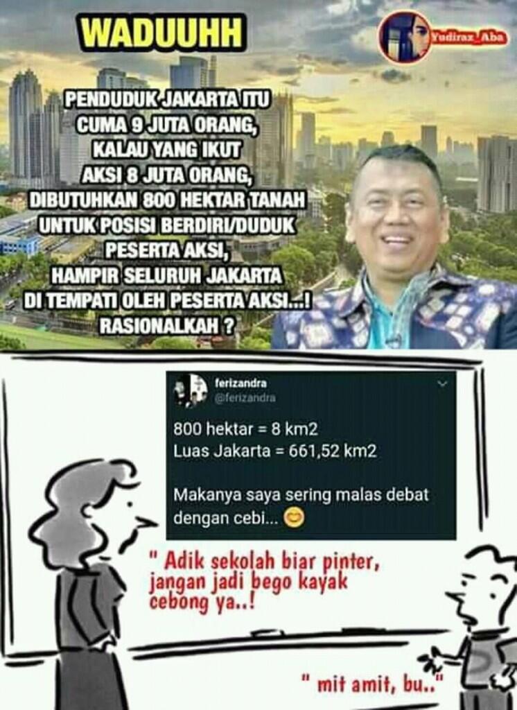 Reuni 212 Usai, Bagaimana Nasib Aksi Tandingan Kapitra?