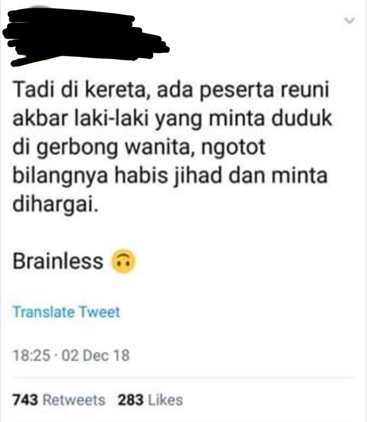 Gerombolan Pria Masuk Paksa Ke Gerbong KRL Khusus Wanita. Hufft ...