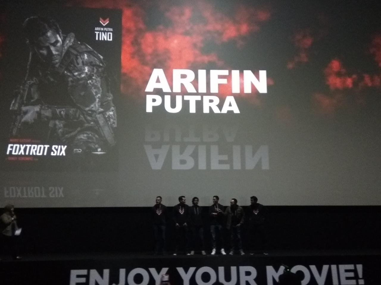 First Official Poster and Trailer FOXTROT SIX ("SIX SOLDIER, for Our COUNTRY")