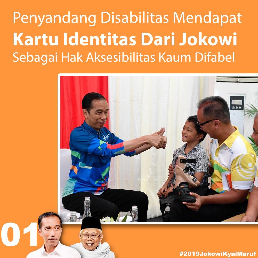 Pemerintah Luncurkan Kartu Identitas Disabilitas