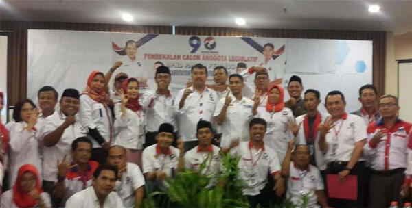 DPD Perindo Bekasi Bekali Calon Legislatif DPRD Kabupaten Bekasi