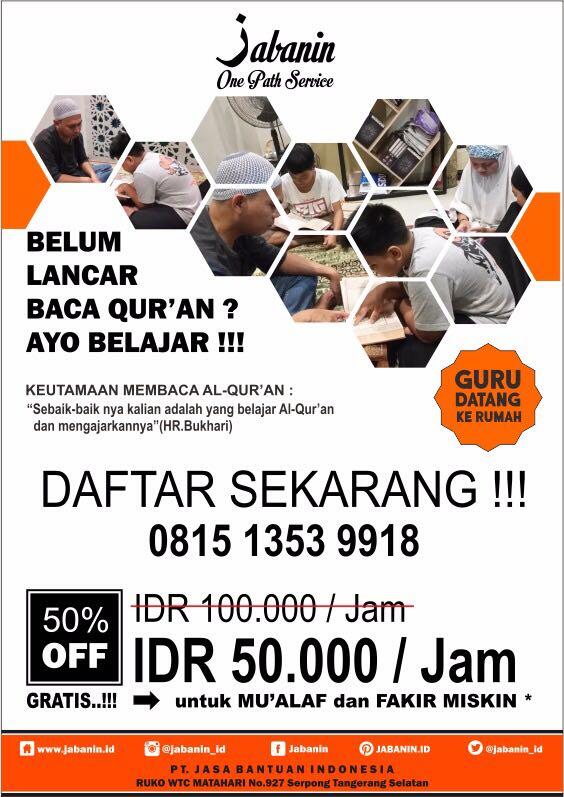 Mencari Guru Ngaji ?