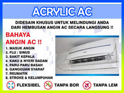 talang akrilik ac