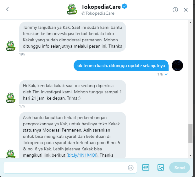 Surat terbuka untuk Tokopedia