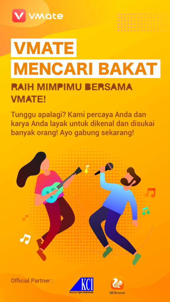 VMate Mencari Bakat