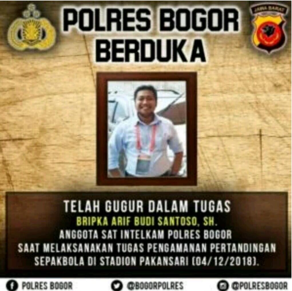 Bripka Arif Budi Santoso Meninggal, Polisi Lain Malah Nonton Kerusuhan