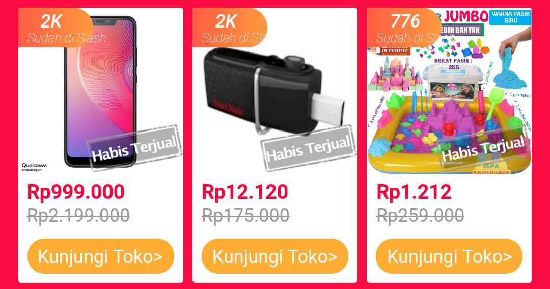 Slash It Pertama Sold Out Gan!