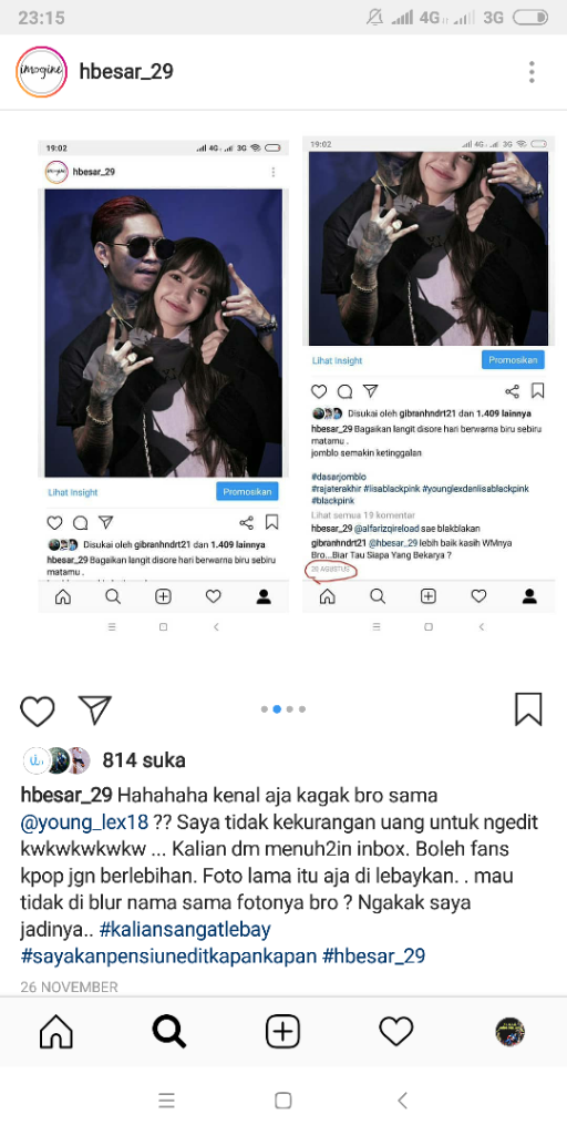 Lisa Blackpink dan David Beckham Fans Berat Young Lex? (Udah Tau Belum)