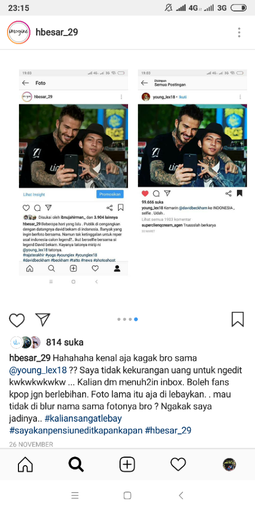 Lisa Blackpink dan David Beckham Fans Berat Young Lex? (Udah Tau Belum)