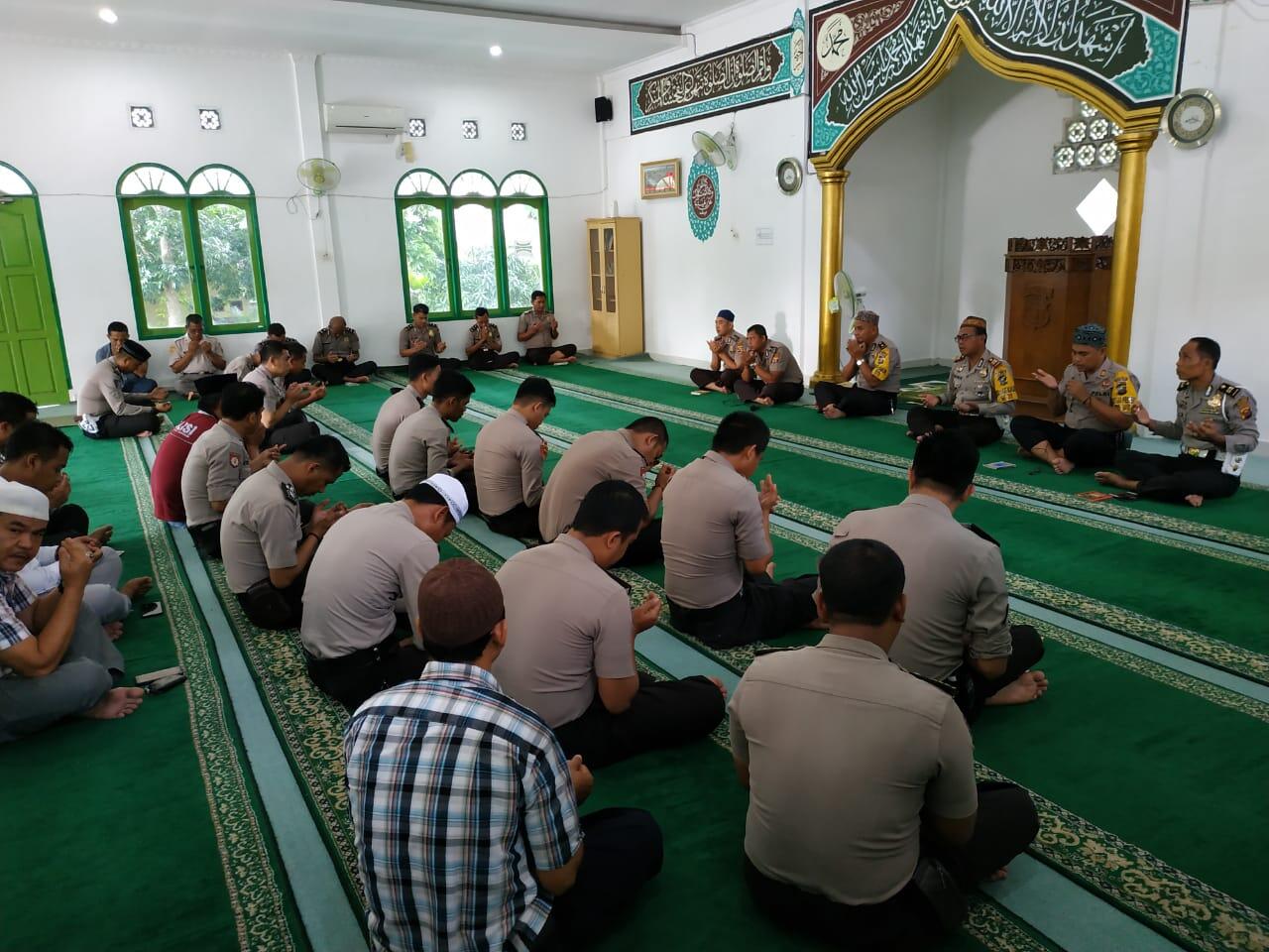 Bimrohtal Bagi Personil Terus di Lakukan Polres Banyuasin