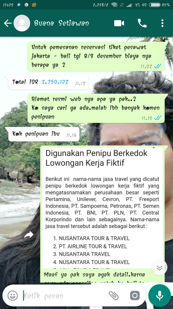 Penipuan berkedok Rs Siloam