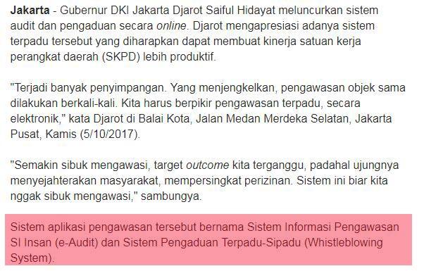 Anies Baswedan Bahagia Pemprov DKI Sabet 3 Penghargaan Pada Peringatan