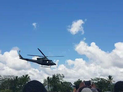 Informasi Pemboman Gunung Kabo Oleh 4 Helikopter TNI, HOAX