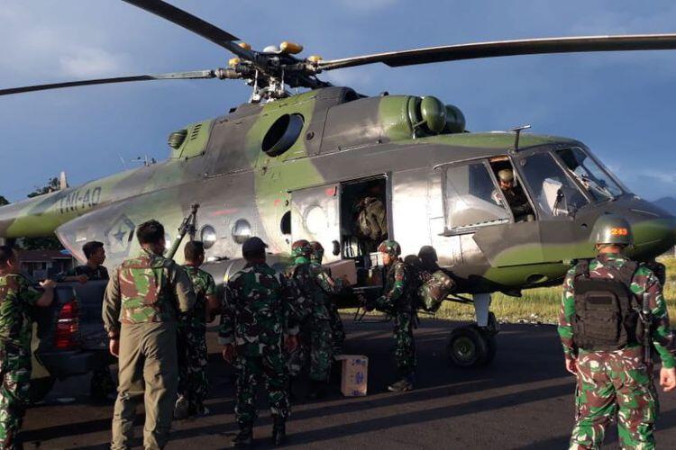 Informasi Pemboman Gunung Kabo Oleh 4 Helikopter TNI, HOAX