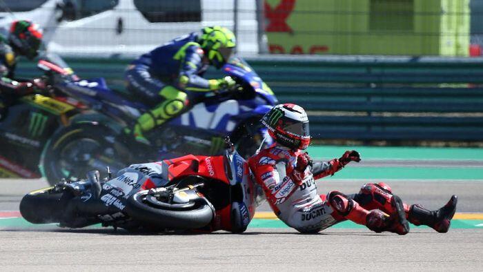 MotoGP Mengubah Kebijakan Untuk Pebalap yang Finis Sambil Terjatuh