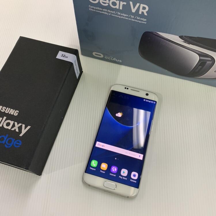Terjual Samsung Galaxy S7 Edge Single sim 32GB White Good Condition