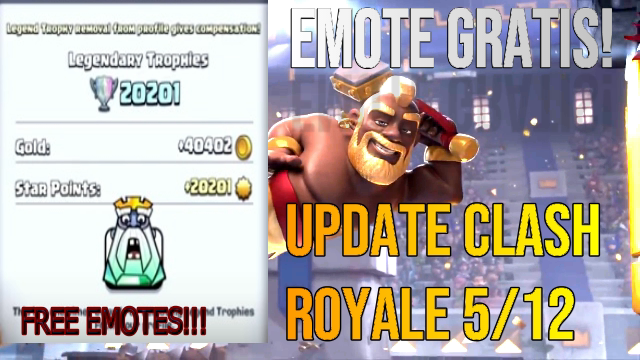 Update Clash Royale 5 Desember 2018! Ada Emote Gratis Royale Ghost