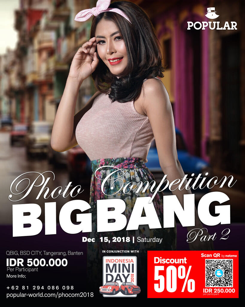 POPULAR Magazine Indonesia di tahun 2018. BIG BANG part 2!