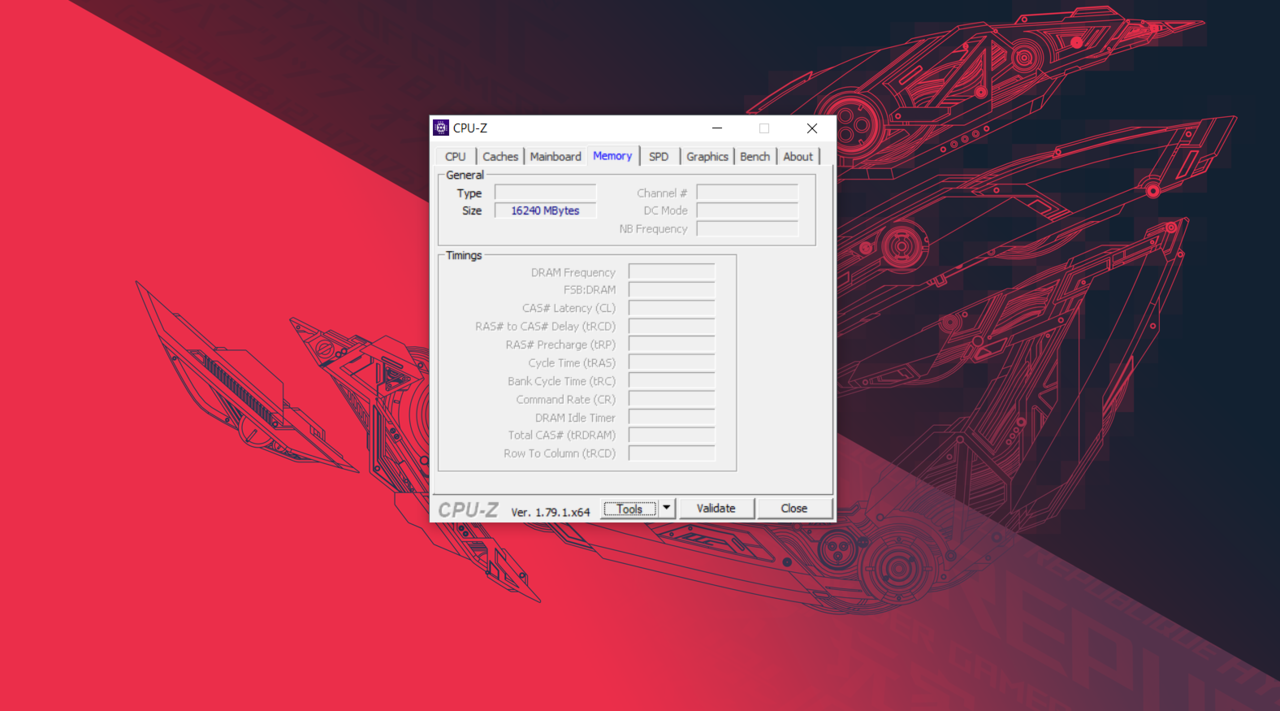 &#91;HELP&#93; Memory tidak terbaca di CPU-Z 