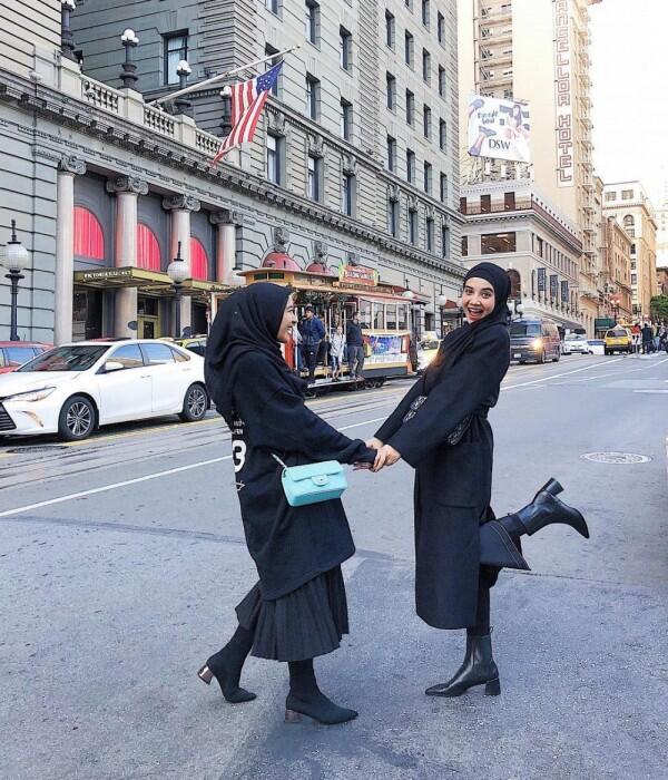Mewah Abis, 10 Potret Liburan Bella dan Zaskia Sungkar di Amerika