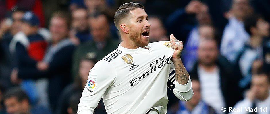 Ramos, pemain madridista yang paling sering merebut kembali bola di Liga