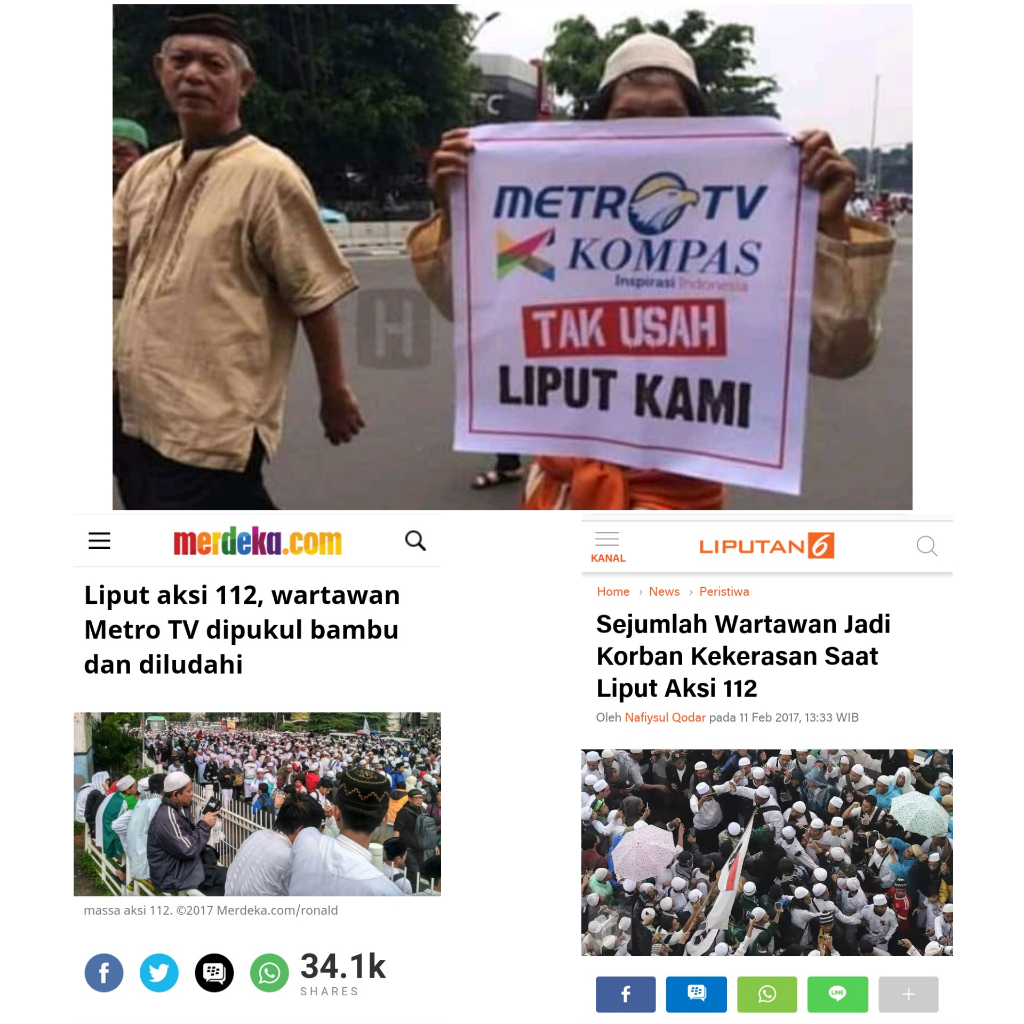 Panitia Akan Minta Klarifikasi Media yang Tak Liput Reuni 212