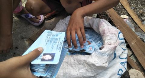Jumlah e-KTP Tercecer di Duren Sawit 2.158 Keping.