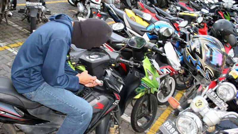 Ngawur, Motor Pinjaman kok Dijual via FB, Ya Akhirnya Dibui 