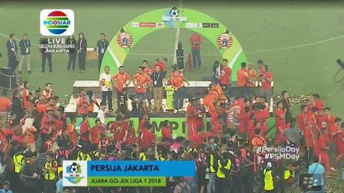 Persija Juara !! Selamat Tinggal Liga 1 Indonesia 2018
