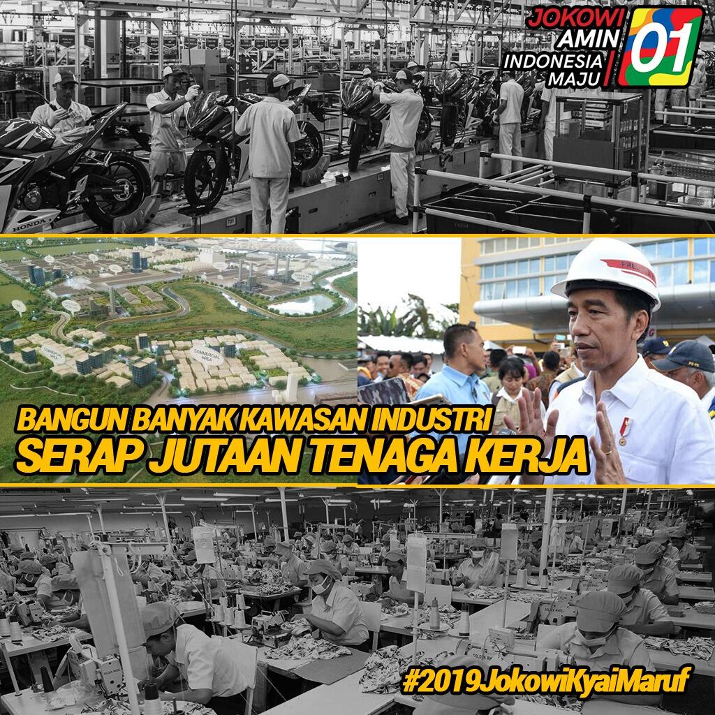 Pembangunan Kawasan Industri Lampaui Target