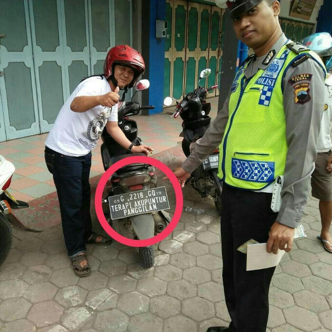 Plat Nomor Di Indonesia Emang Gokil Pernah Ketemu Gak??