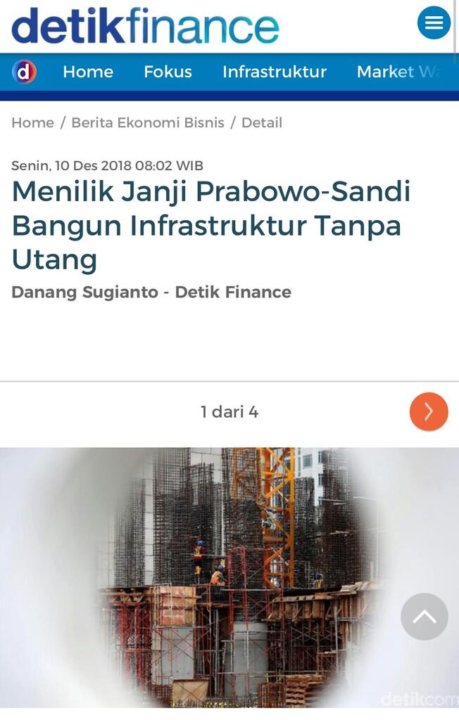 bangun infrastruktur tnp hutang?contohlah AHOK,bangun infra tnp duit negara dan rakya