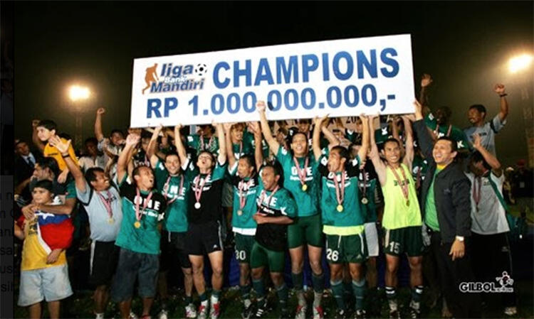 6 Klub Tersukses di Liga Indonesia
