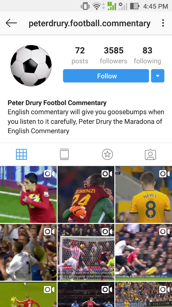 Peter Drury, Komentator Dengan Suara Yang Menggelegar