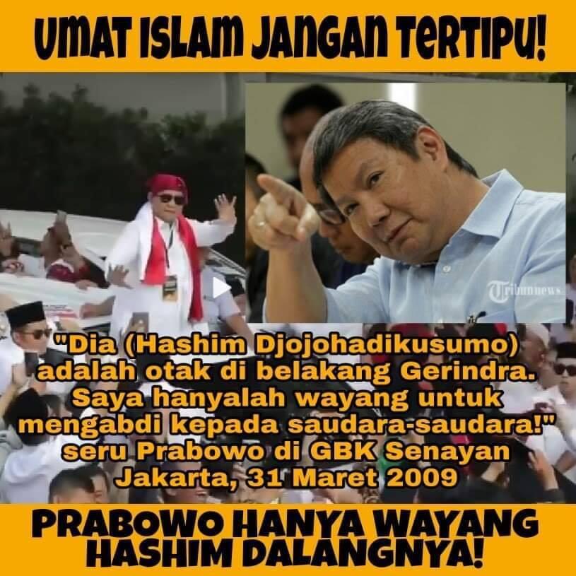 Kampanye Gerindra Prabowo: Saya Hanya Wayang